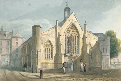 Dutch Church, Austin Friars by John Preston Neale